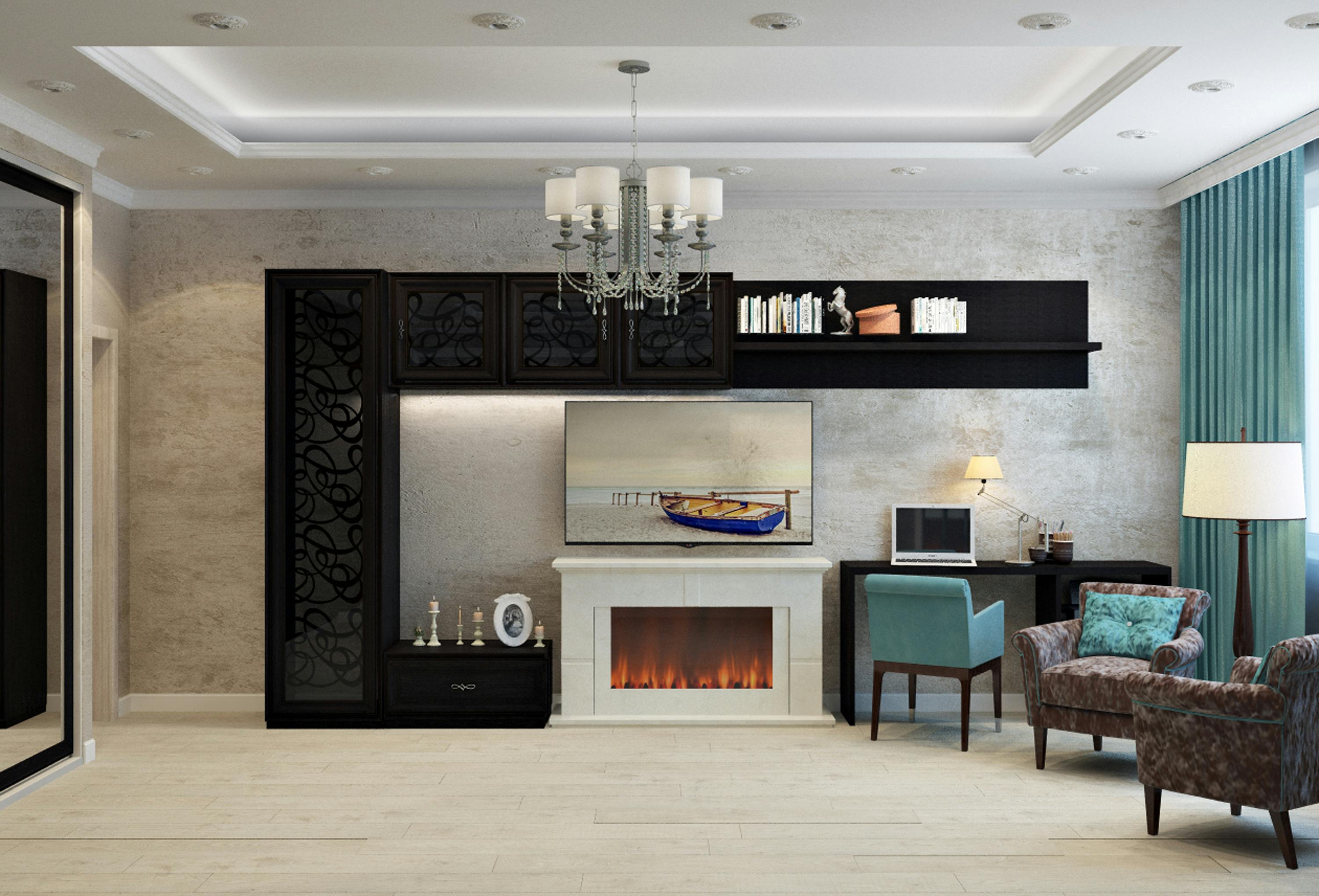 Maison de caractère à vendre à Arras — salon avec cheminée